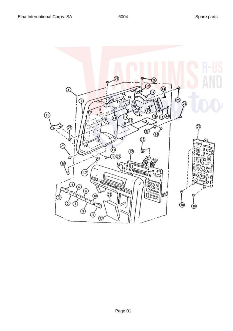 Elna 6004 quilters dream schematic page 4 preview