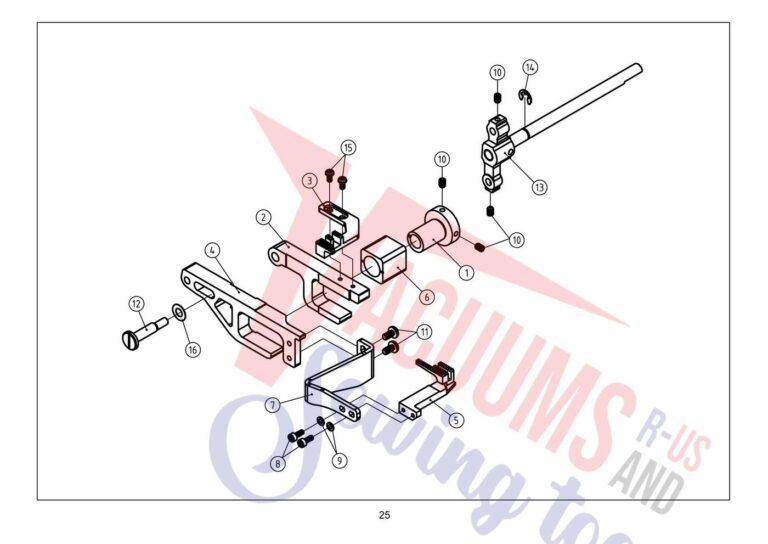 Elna el654 schematic page 5 preview