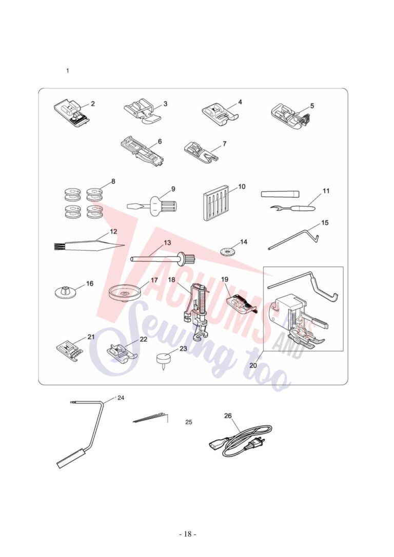 Elna el6600 schematic page 1 preview