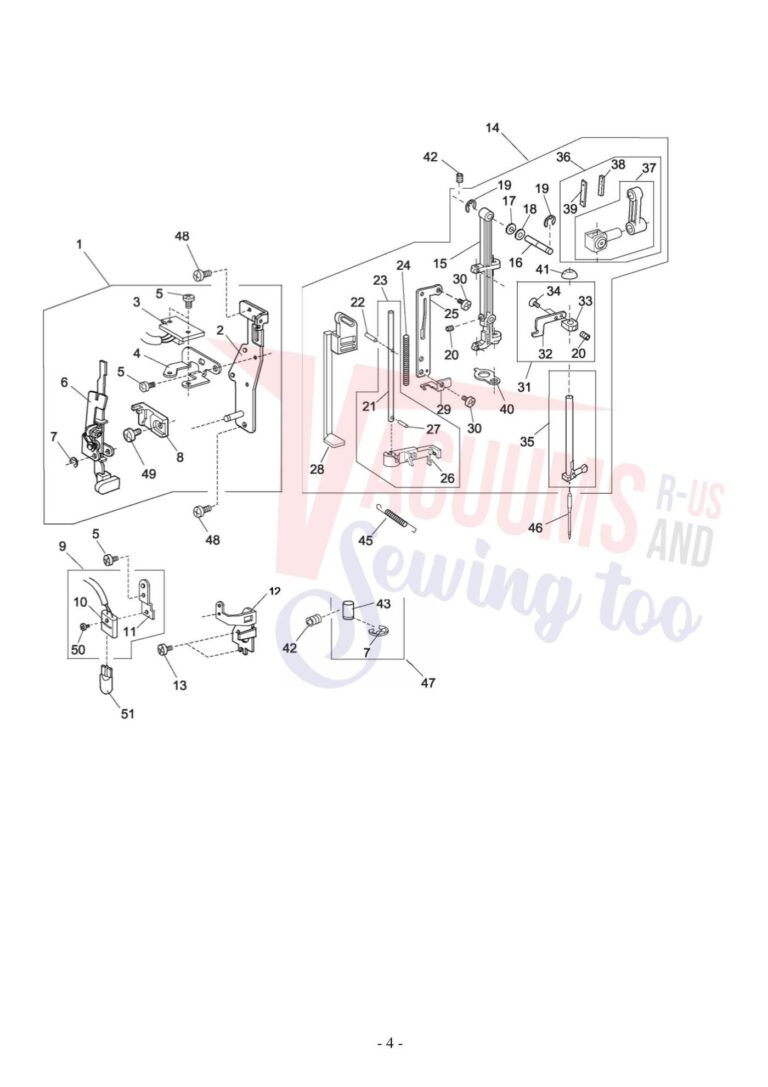 Elna el6600 schematic page 3 preview