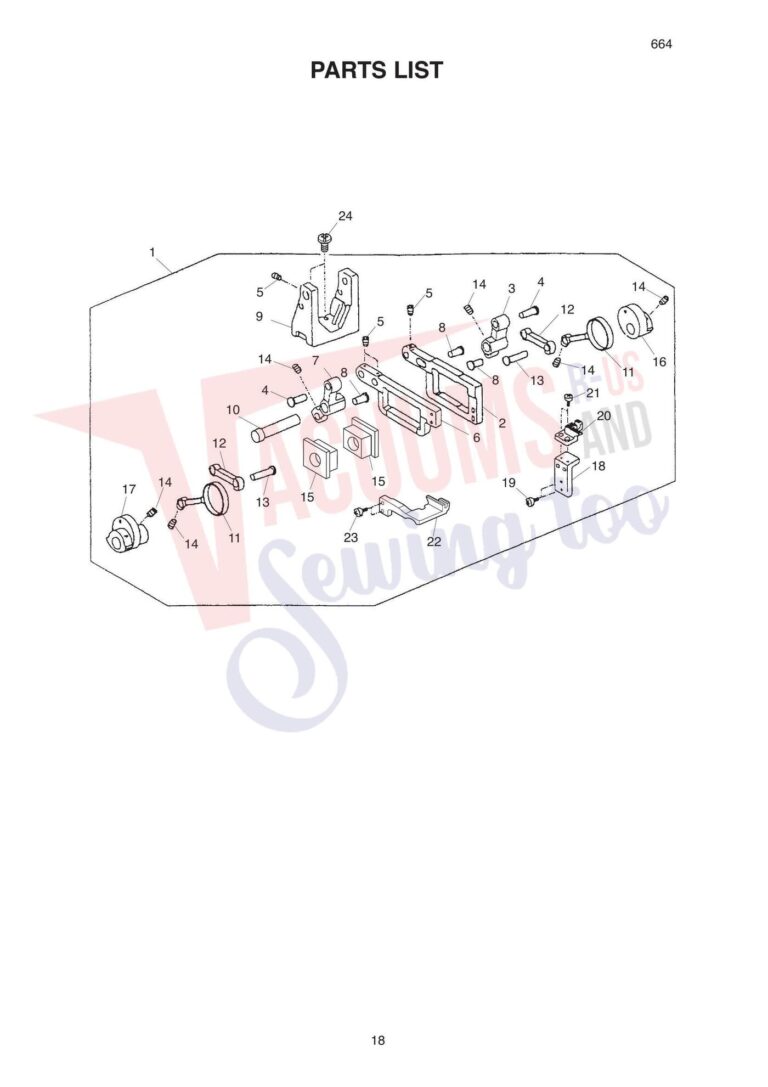 Elna el664 schematic page 1 preview