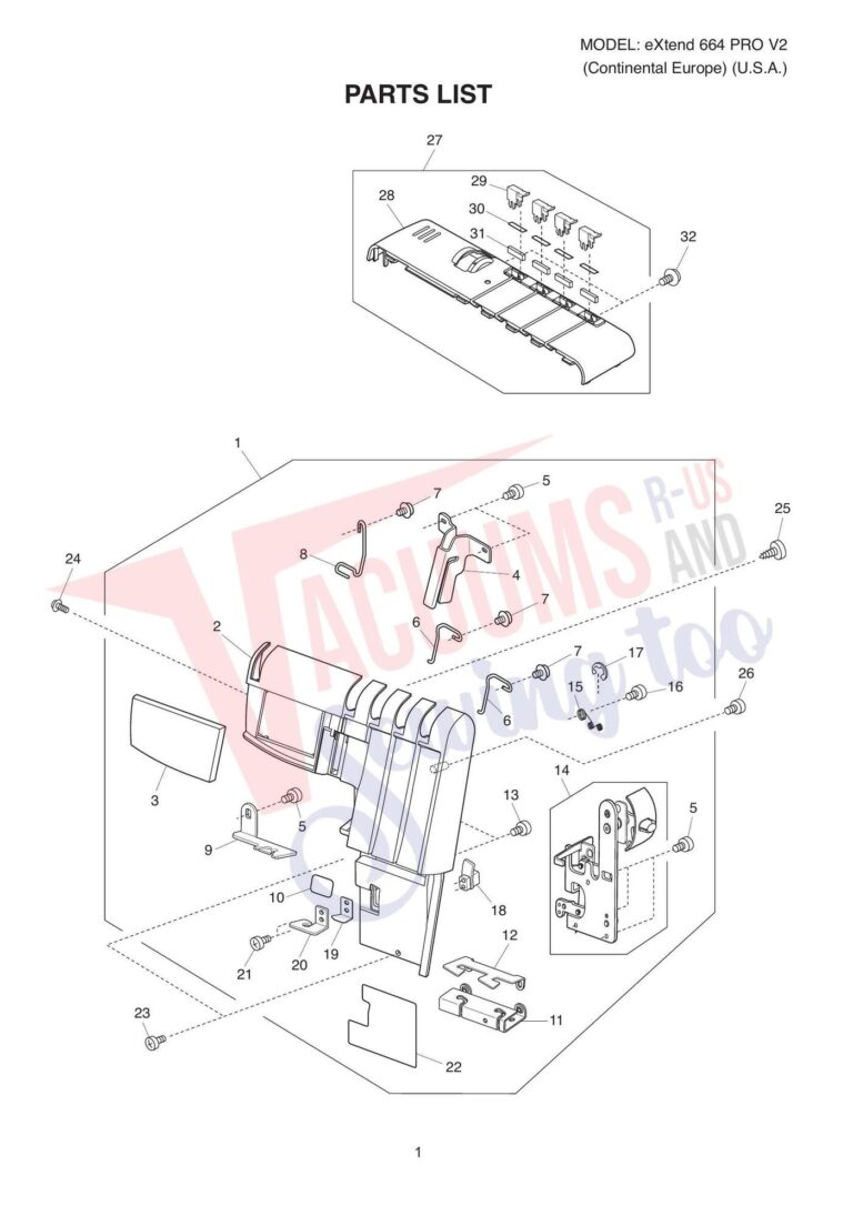 Elna el664p schematic page 4 preview