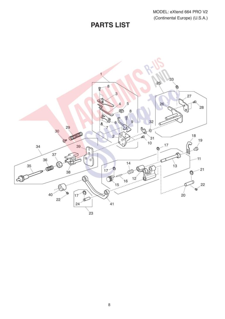 Elna el664p schematic page 11 preview