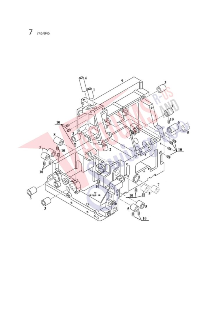 Elna el745 schematic page 4 preview
