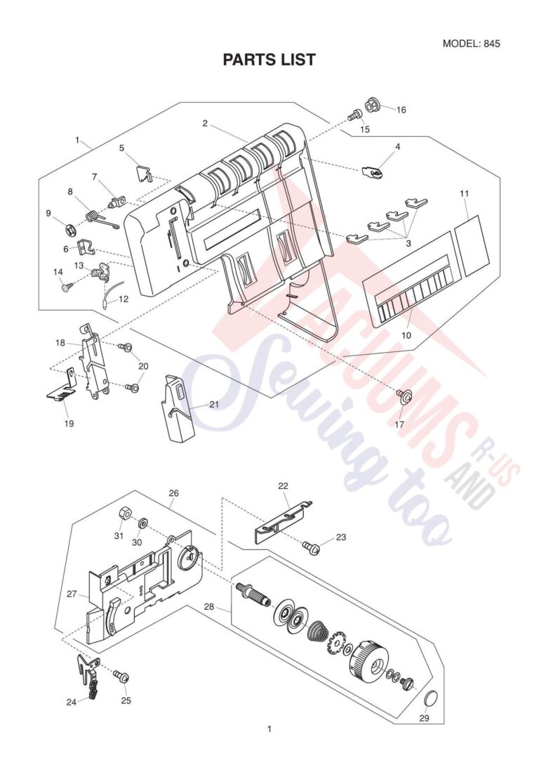 Elna el74-v2 schematic page 7 preview