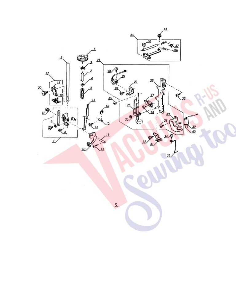 Elna el8007 schematic page 9 preview