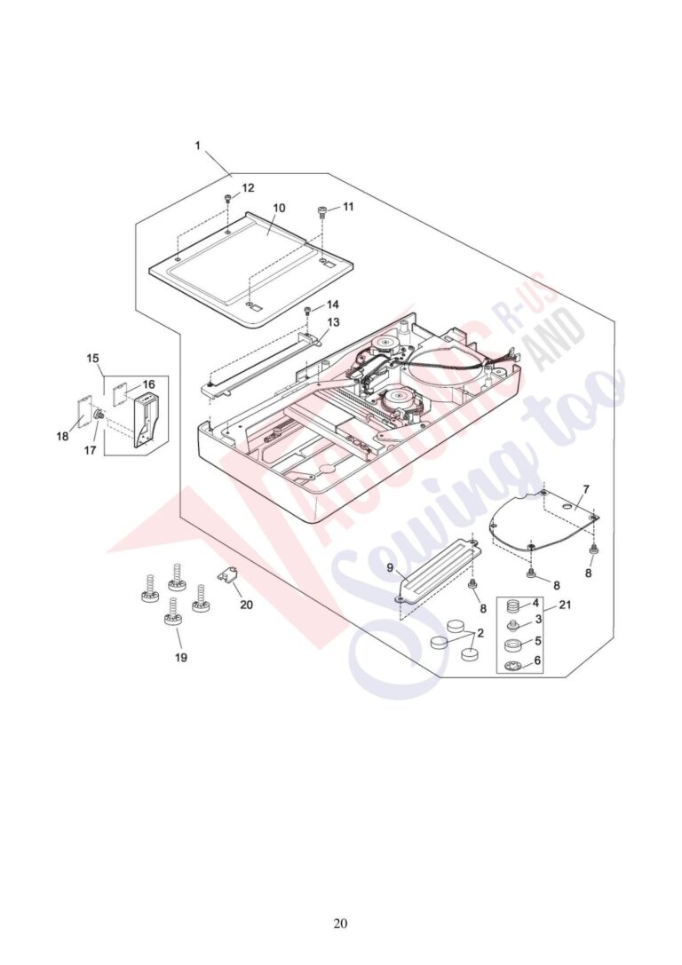 Elna el8200 schematic page 2 preview