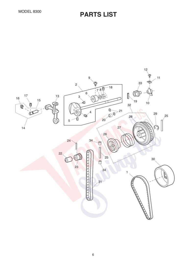 Elna el8300 schematic page 11 preview