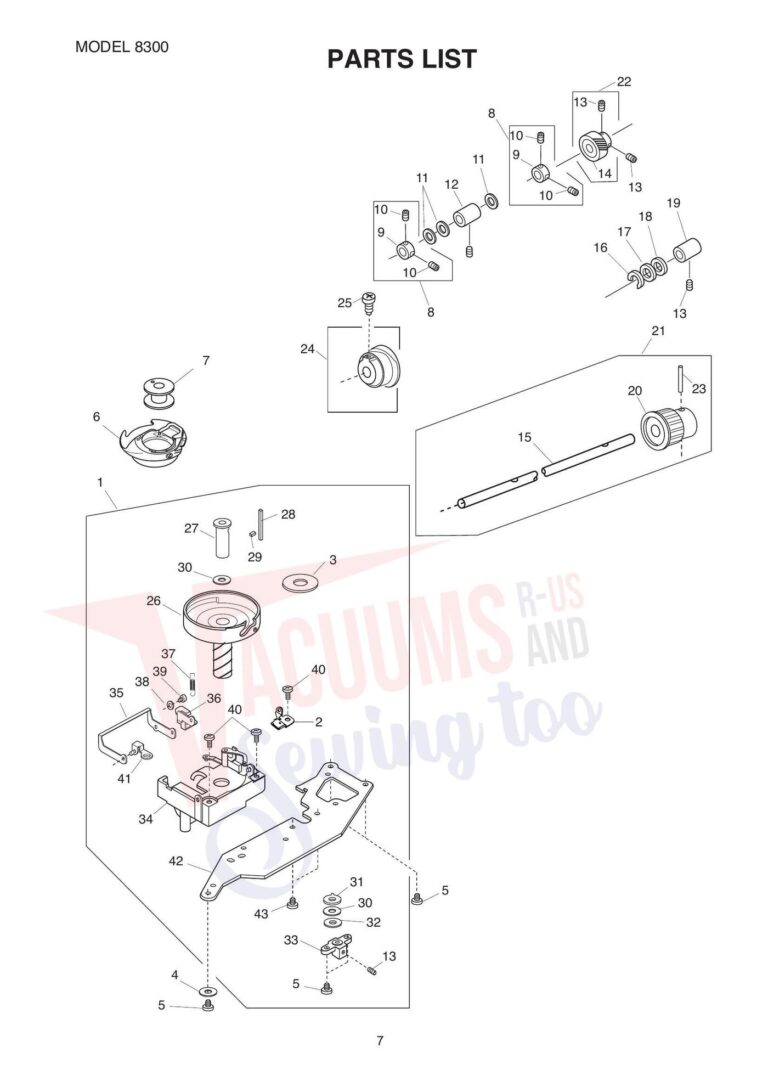 Elna el8300 schematic page 12 preview