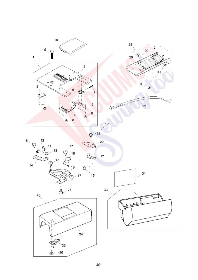 Elna el8600 schematic page 4 preview