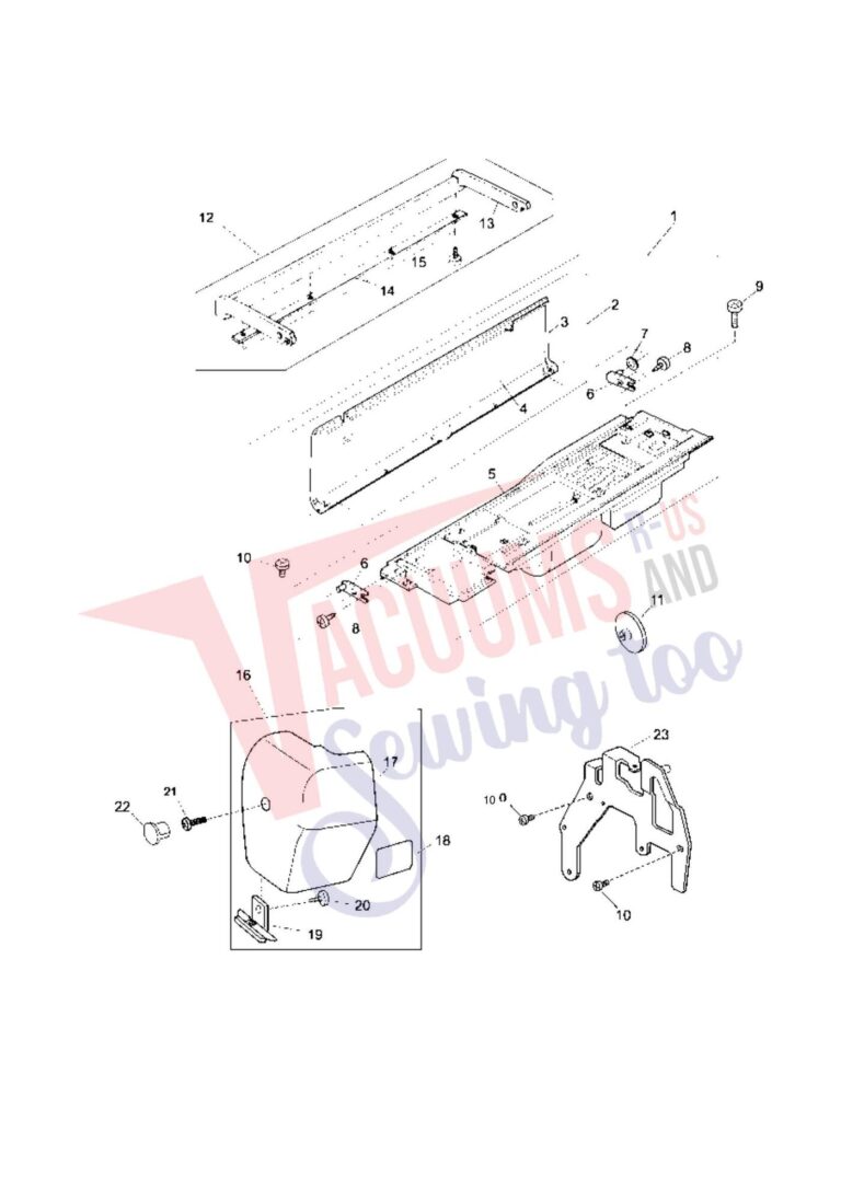 Elna el8600 schematic page 5 preview