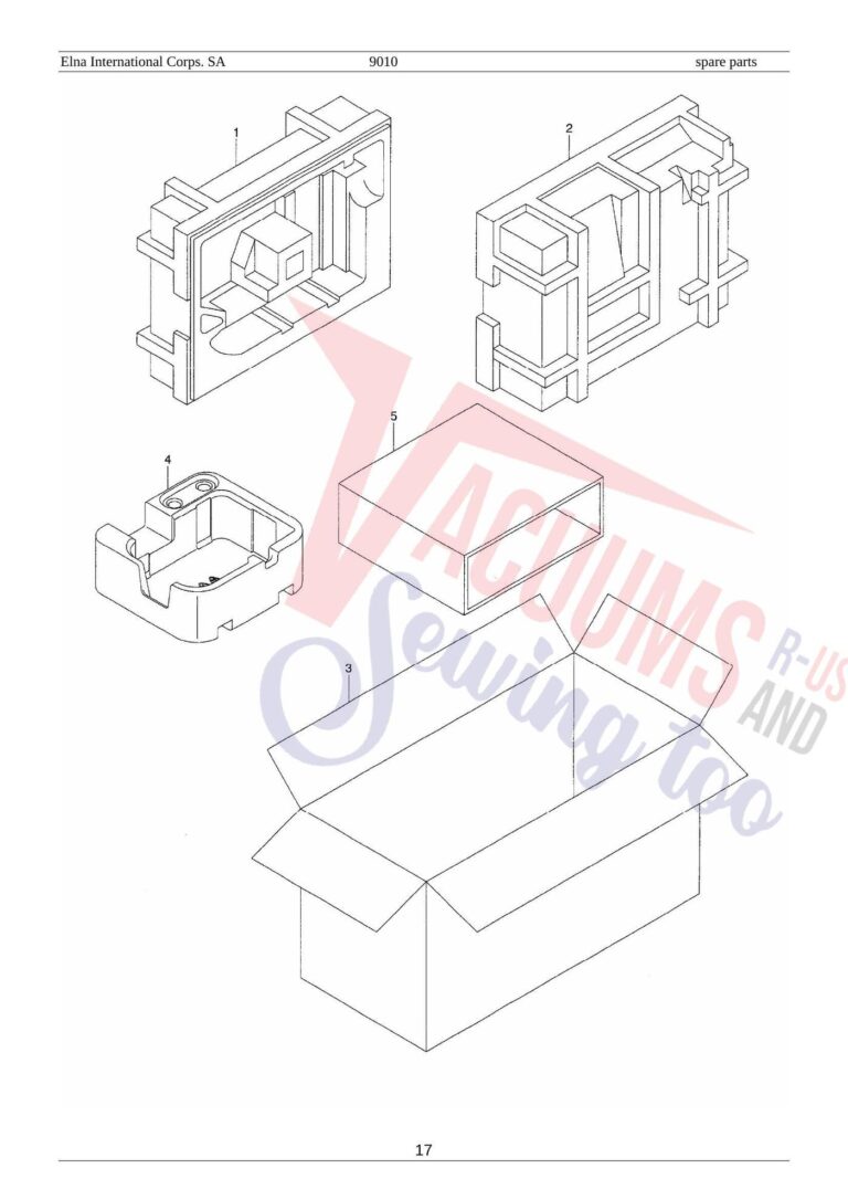 Elna el9010 schematic page 12 preview