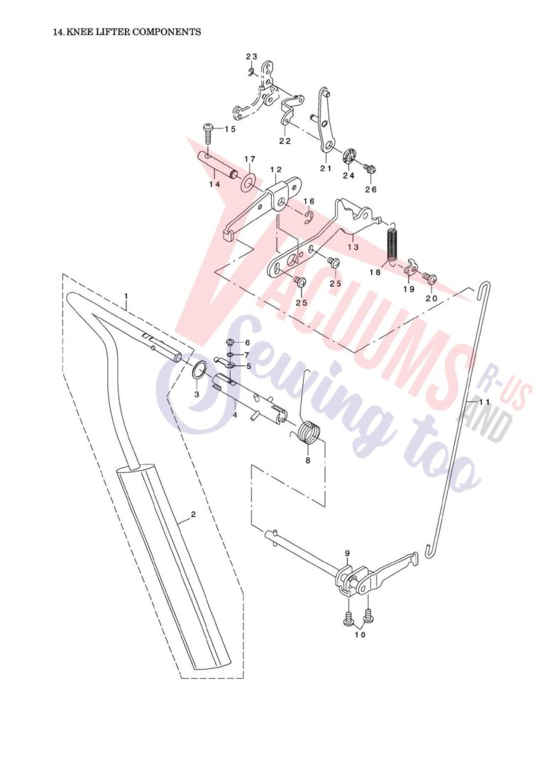 Elna el9020 schematic page 6 preview