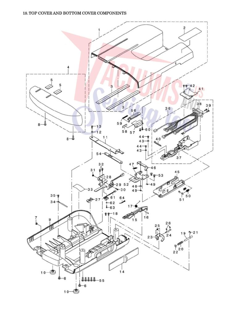 Elna el9020 schematic page 10 preview