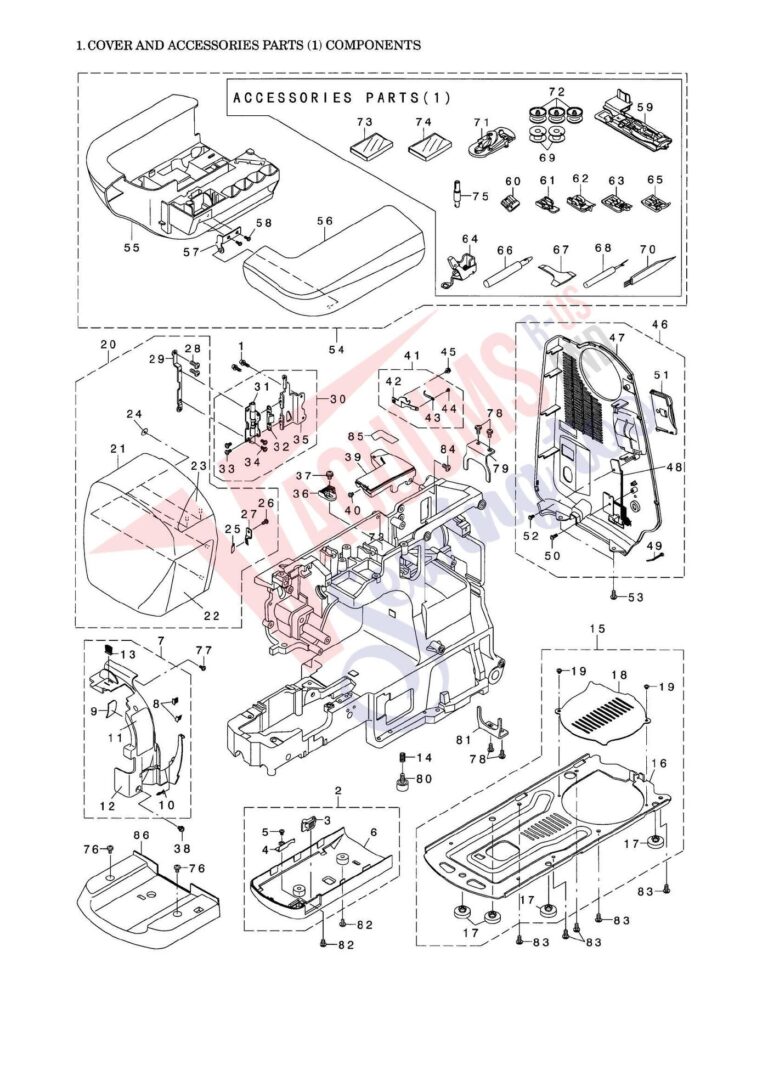 Elna el9020 schematic page 11 preview