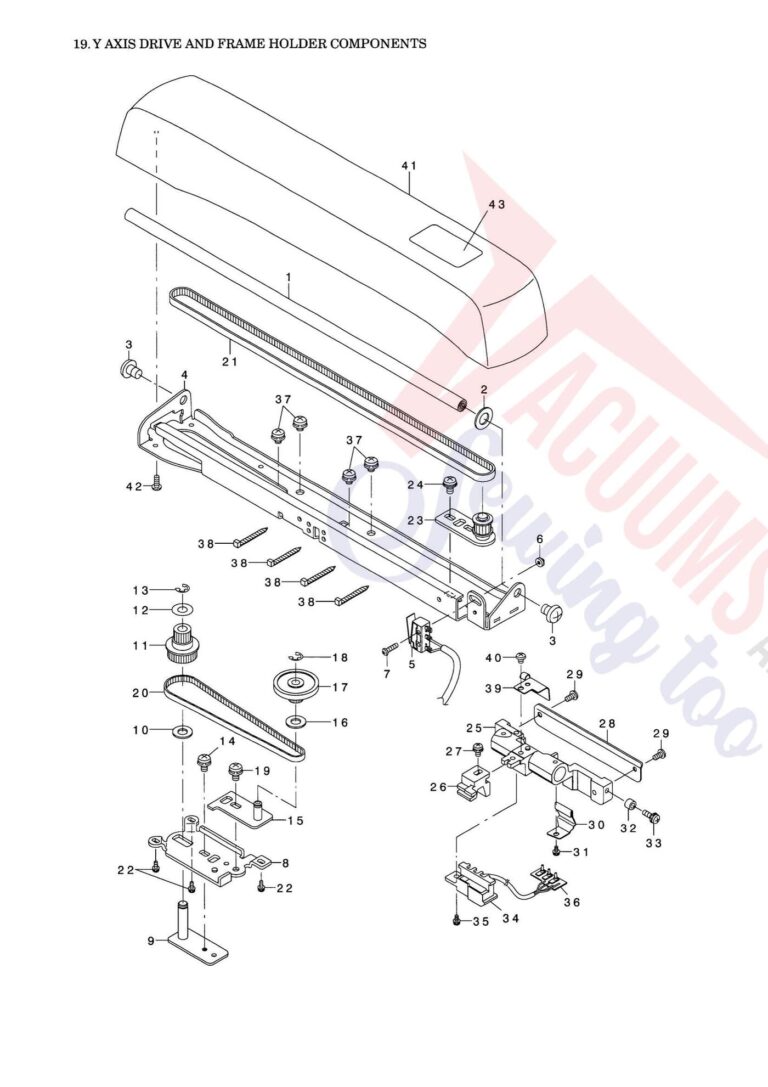 Elna el9020 schematic page 12 preview