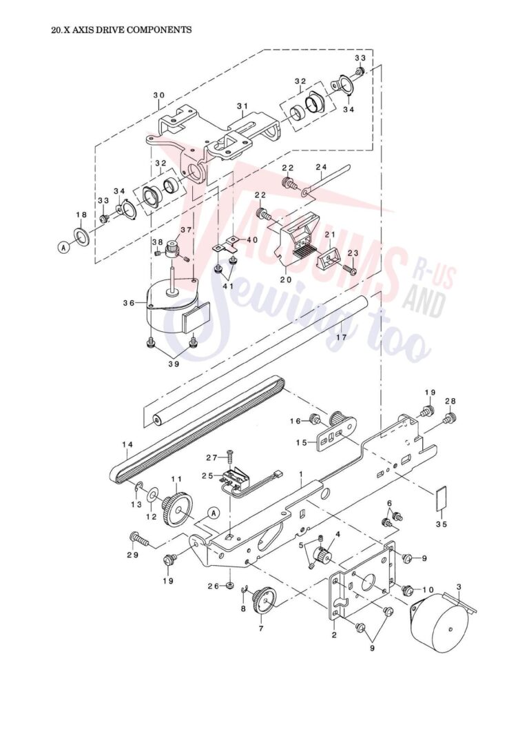 Elna el9020 schematic page 13 preview