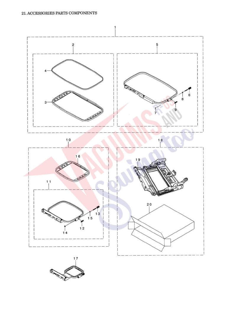 Elna el9020 schematic page 14 preview