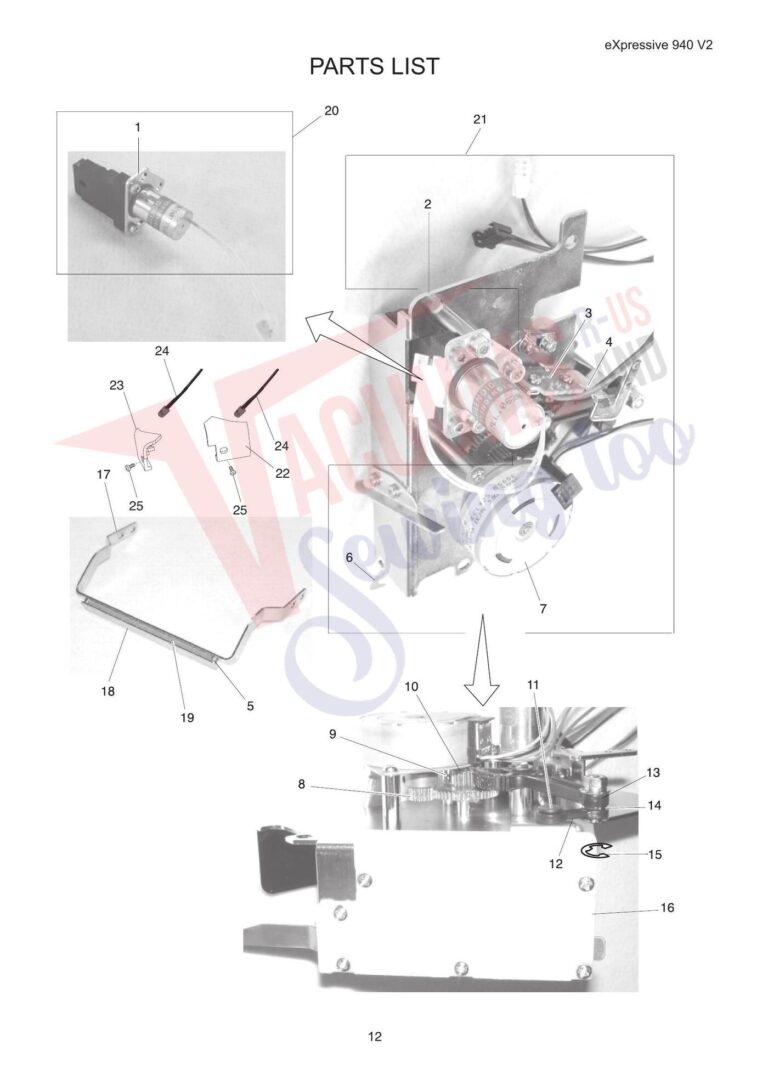 Elna el940 schematic page 4 preview