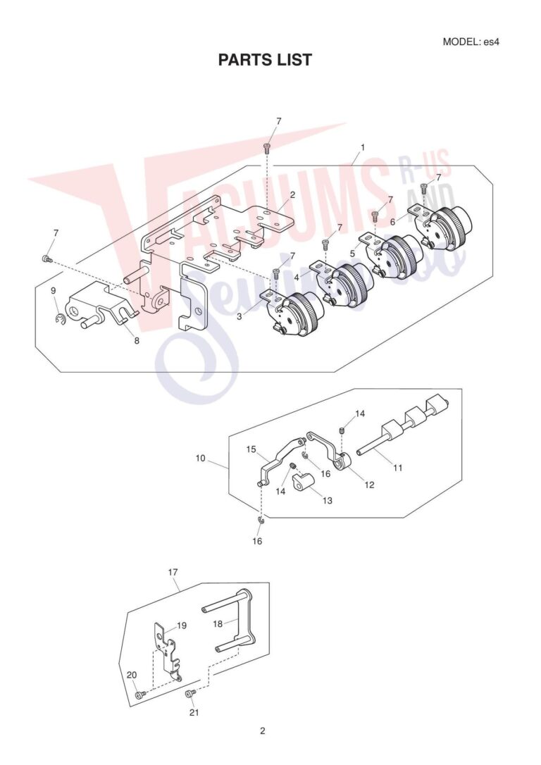 Elna eles4 schematic page 5 preview