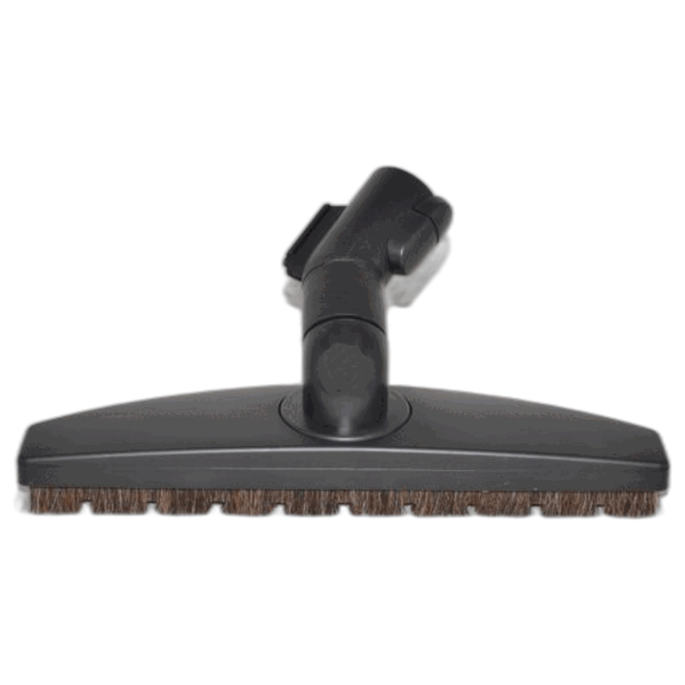 Miele Floor Brush W/button Lock-miele 12'' Swivel Actionhorsehair Bristle & Parking Lug