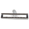 Wessel Werks Floor Brush-wessel Werk 1 1/4'' W/wheels Gray12 Inch