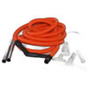 Fit All, Central vac Garage Kit-titan T3 30' Orange Hose W/deluxe Tools
