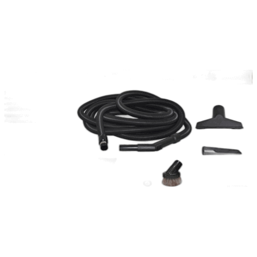 Fit All, Central vac Garage Kit-titan T3 50' Black Hose W/tools