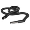 Fit All, Central vac Hose Assy 6' To 30' Stretch Hose Black W/swivelgrip & Cuff W/band Slinky