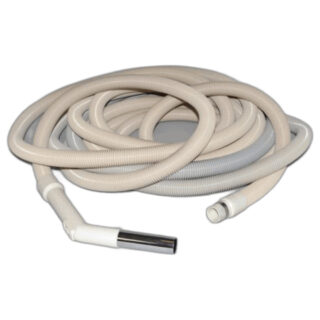 Fit All, Central vac Hose Assy Central Vac 50ft Crushproof Whitenon/electric