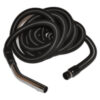 Fit All, Central vac Hose Complete-30ft Black Central Vac W/button