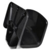 Fit All, Central vac Hose Hanger Black Central Vac Hoses