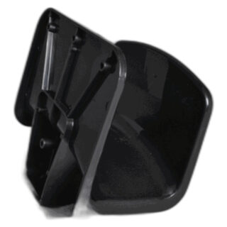 Fit All, Central vac Hose Hanger Black Central Vac Hoses