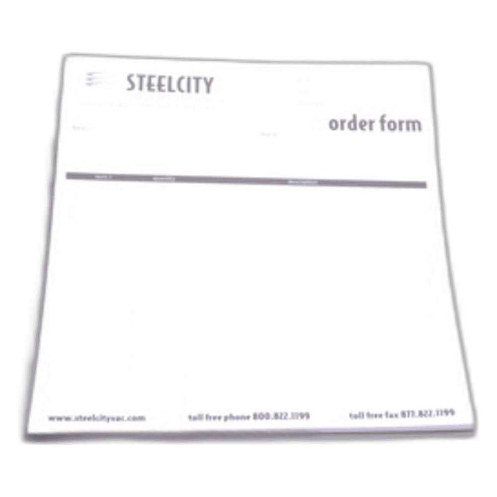 Fit All, Residential Note Pad-steel City Ordering Padnotepad