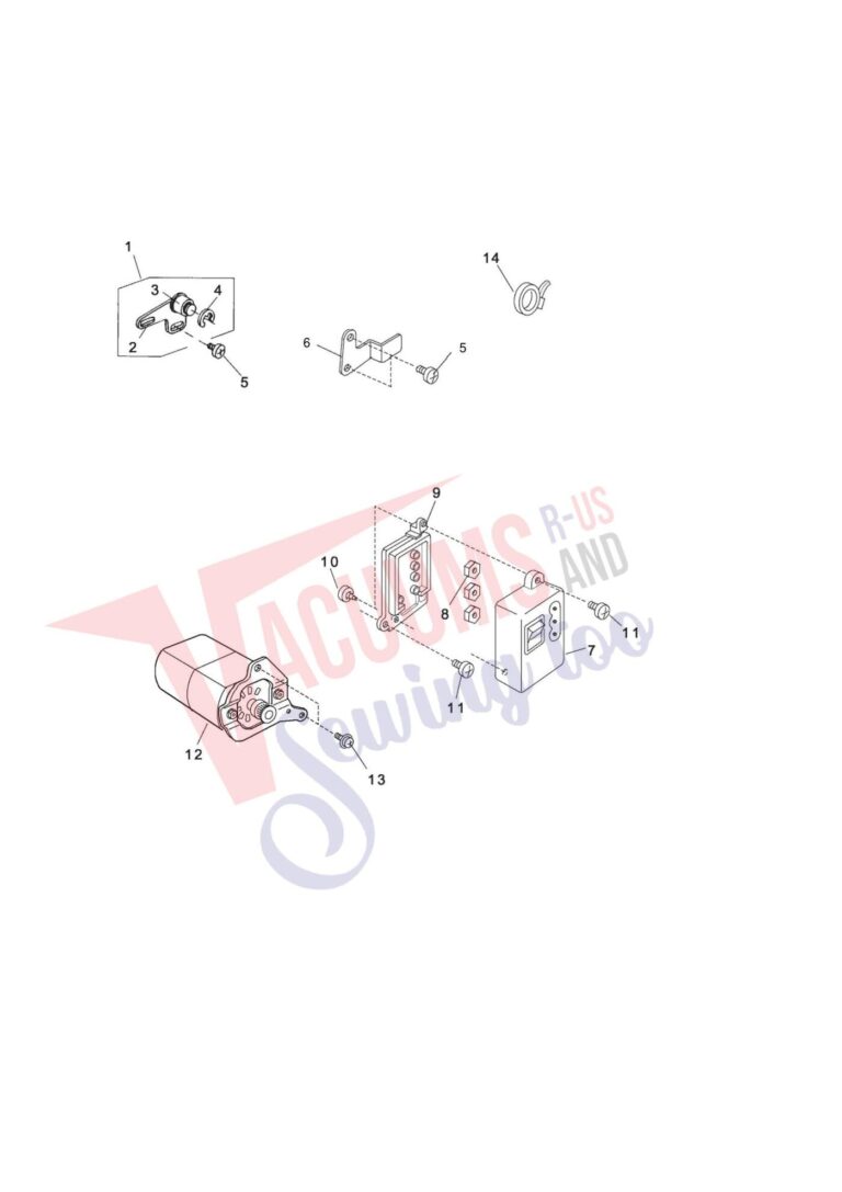 Elna 2600 schematic page 2 preview