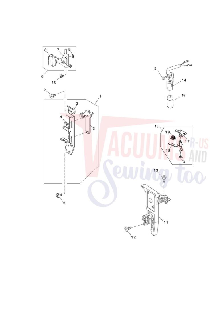 Elna 2600 schematic page 8 preview