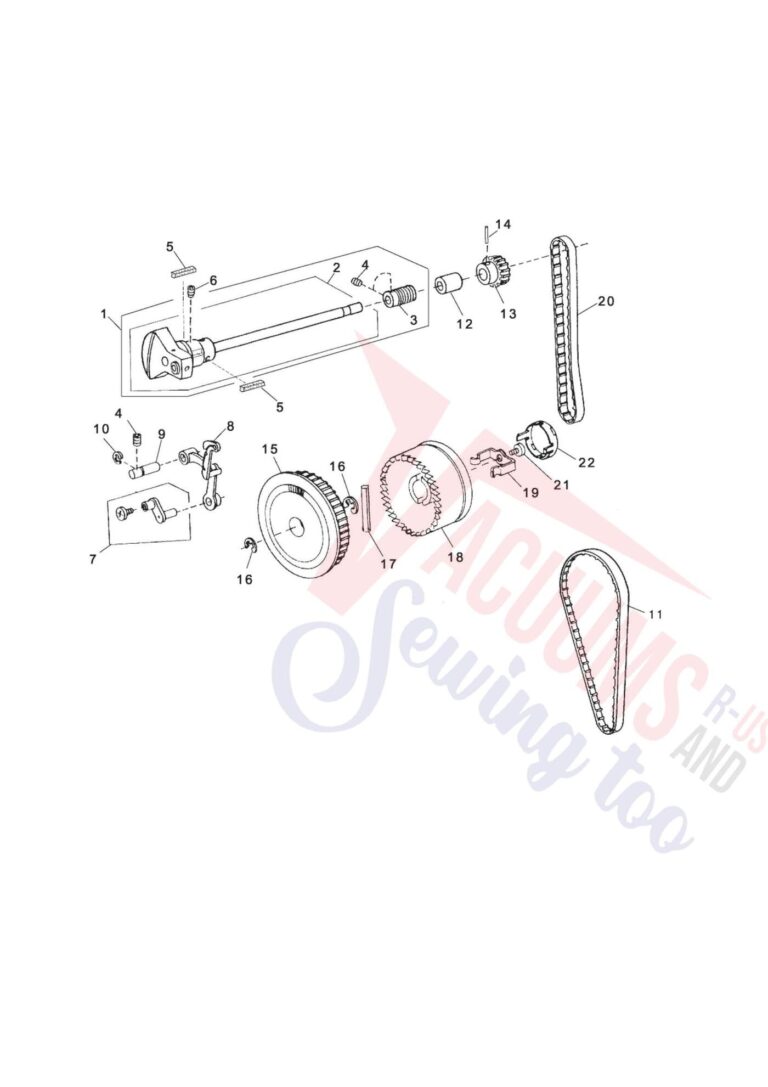 Elna 2600 schematic page 9 preview