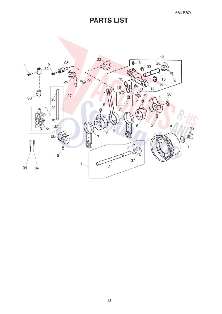 Elna 644 schematic page 9 preview