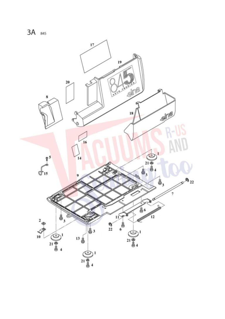 Elna 745 schematic page 17 preview