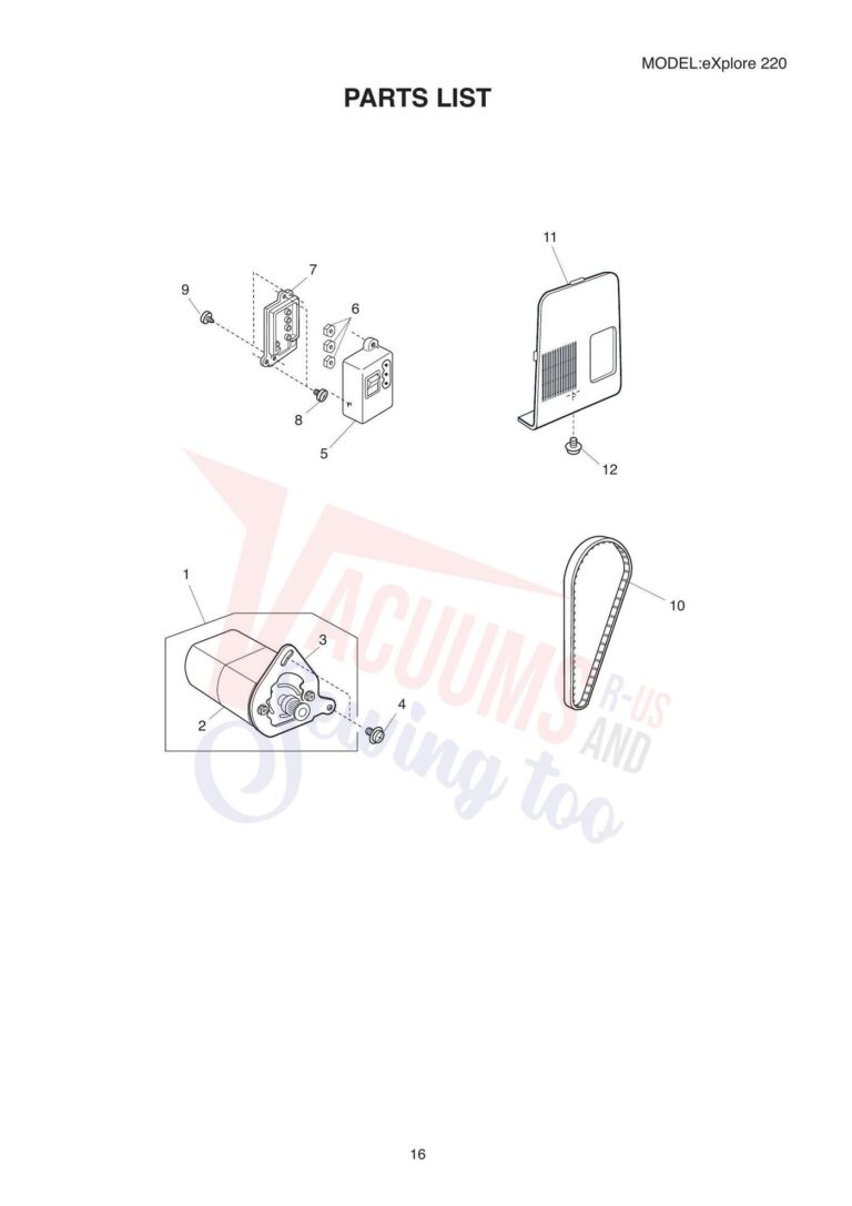 Elna el220 schematic page 9 preview