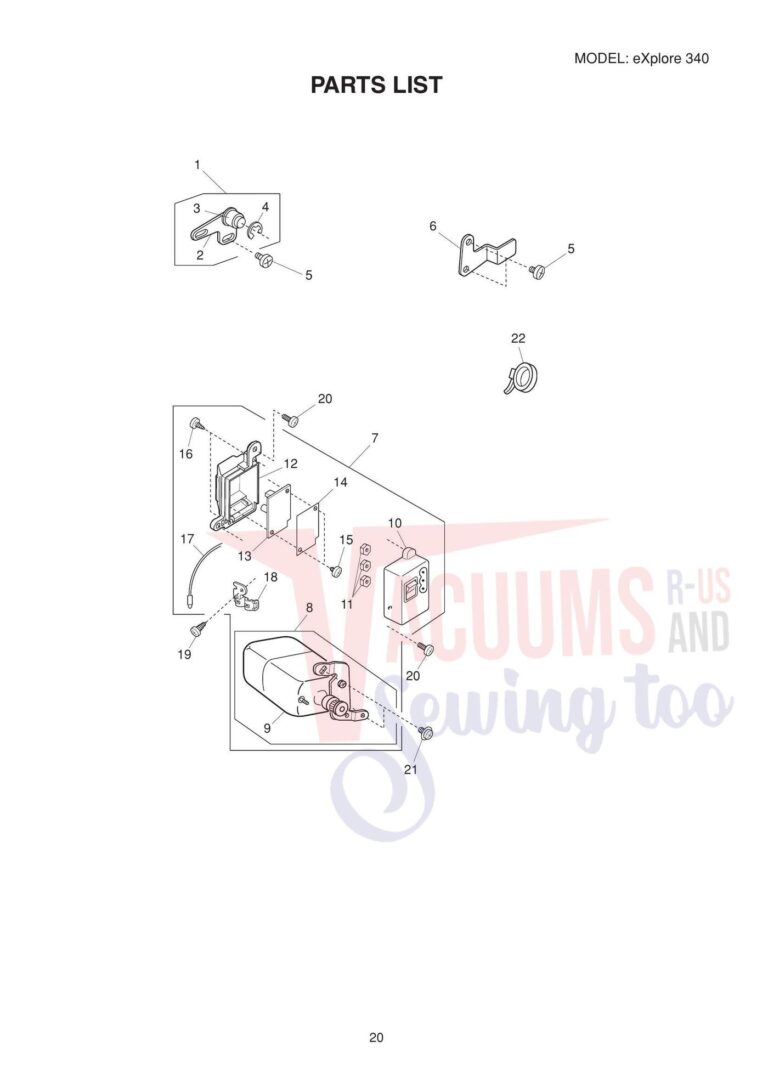 Elna el340 schematic page 2 preview