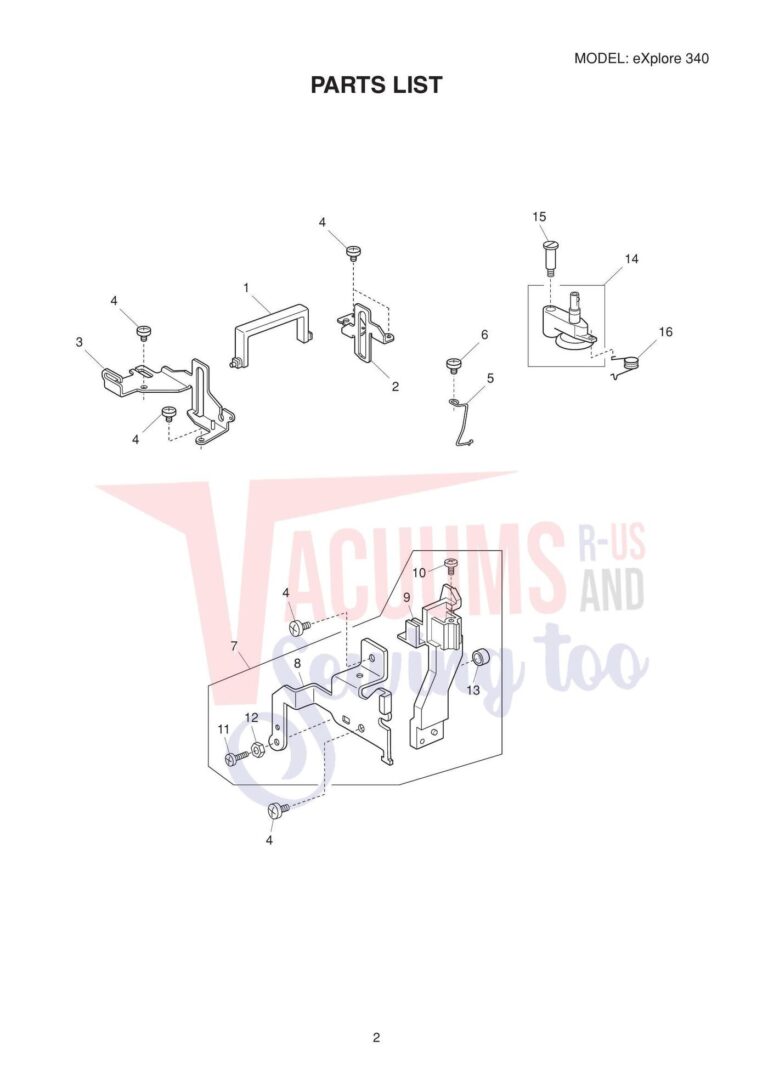 Elna el340 schematic page 4 preview