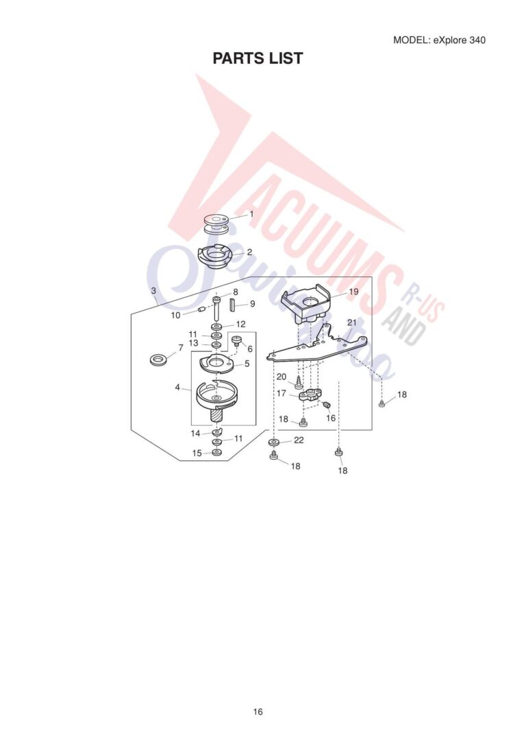 Elna el340 schematic page 11 preview