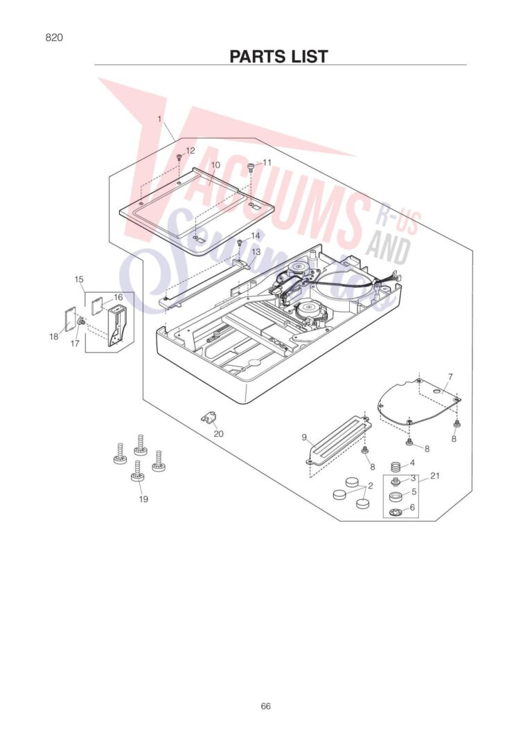 Elna el820 schematic page 4 preview