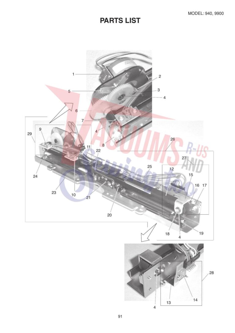 Elna el940 schematic page 6 preview