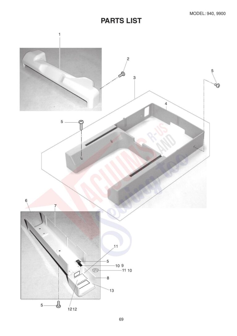 Elna el940 schematic page 16 preview