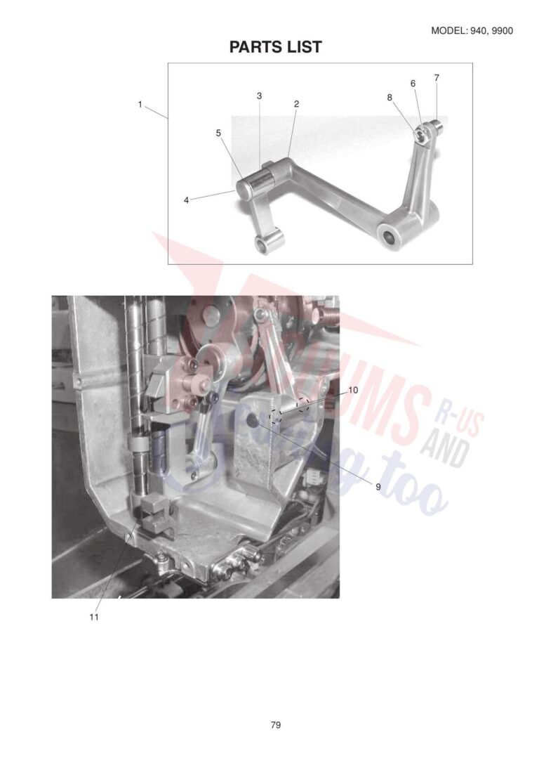 Elna el940 schematic page 21 preview