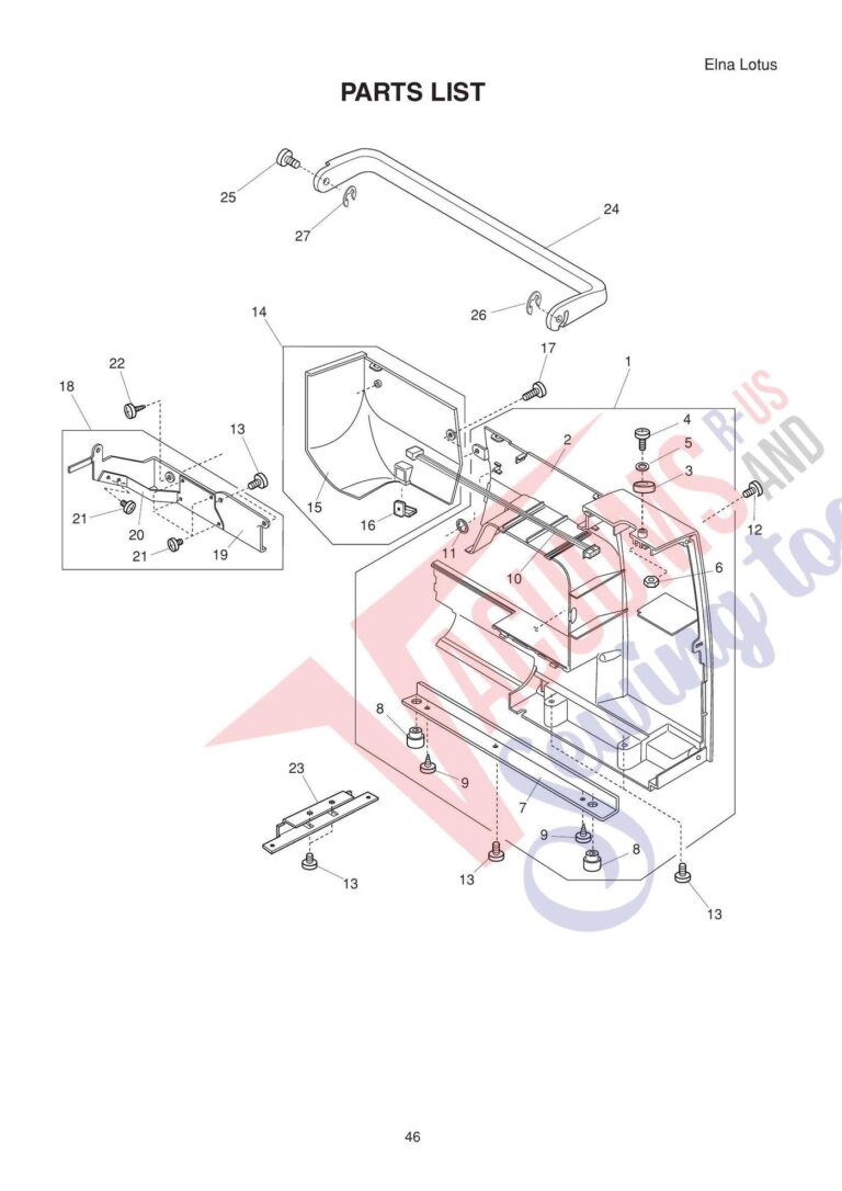 Elna lotus schematic page 8 preview