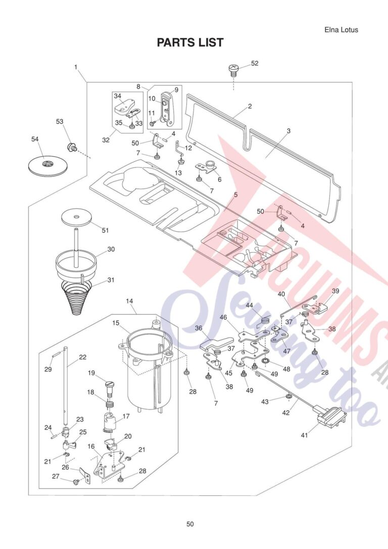 Elna lotus schematic page 10 preview