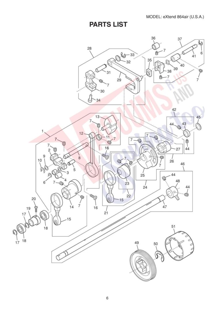 Elna 864 air schematic page 9 preview